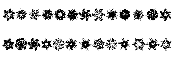 LaMorte9 Schriftart Kleinbuchstaben