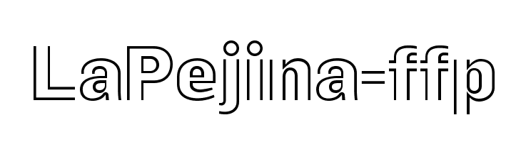 LaPejina-ffp फ़ॉन्ट
