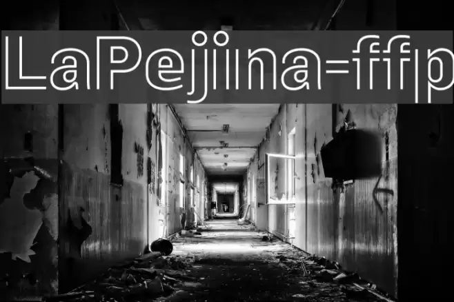 LaPejina-ffp Font examples