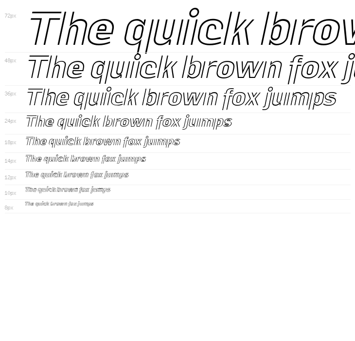 LaPejinaItalicFFP-Italic Waterfall