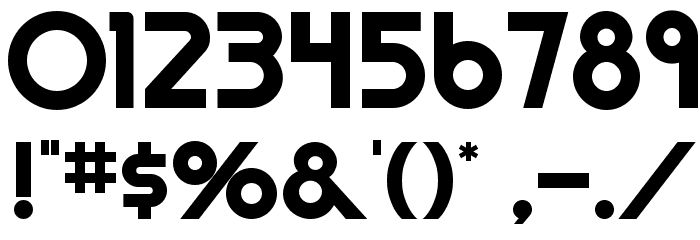 LaPerutaFLF-Bold Font OTHER CHARS
