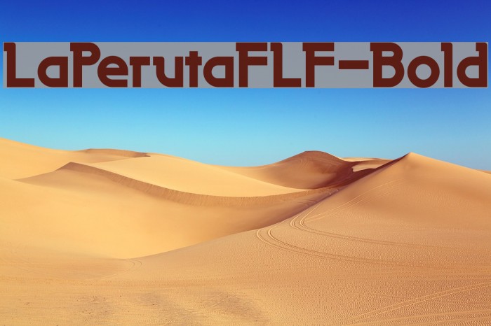 LaPerutaFLF-Bold Font examples