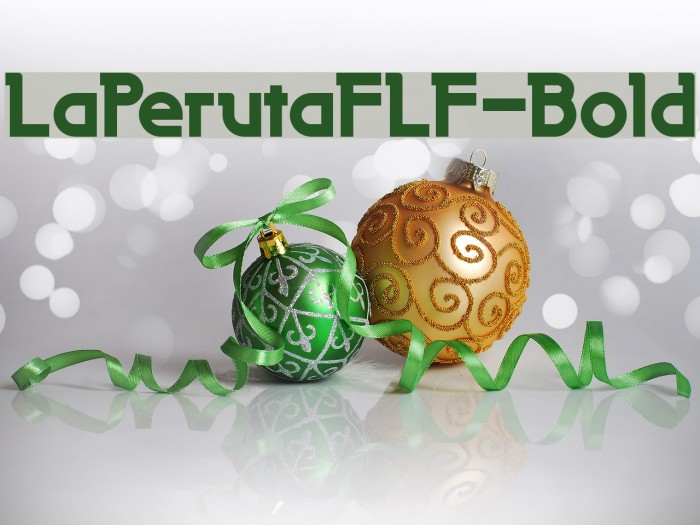 LaPerutaFLF-Bold Font examples