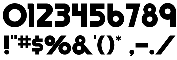 LaPerutaUltraFLF Font OTHER CHARS