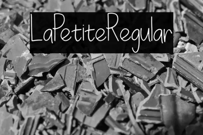 LaPetiteRegular Example 3
