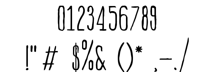 LaPetitenget Font OTHER CHARS