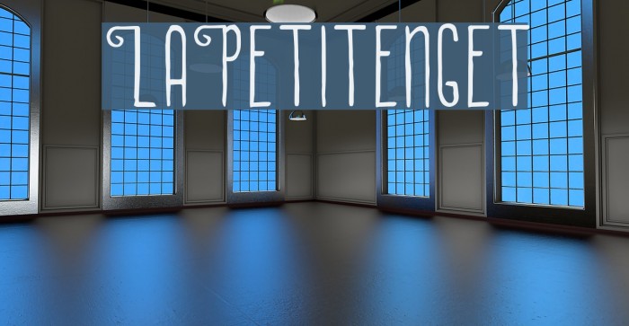 LaPetitenget Font examples