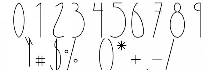 LaPiedrita Font OTHER CHARS