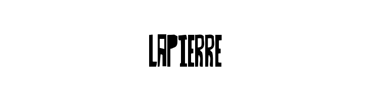 LaPierre  Frei Schriftart Herunterladen