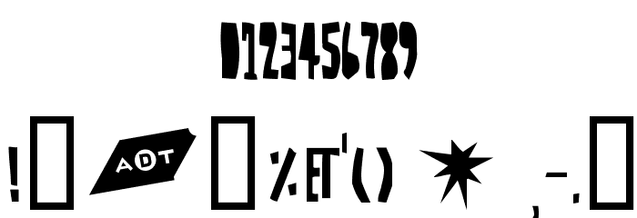 LaPierre Font OTHER CHARS