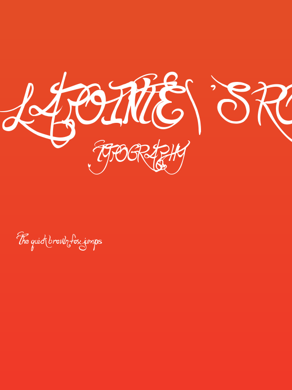 LaPointe's Road Poster