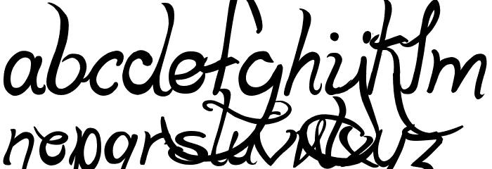 LaPointe's Road Font LOWERCASE