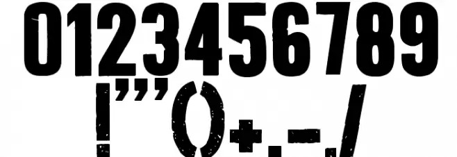 LaPresse Font OTHER CHARS