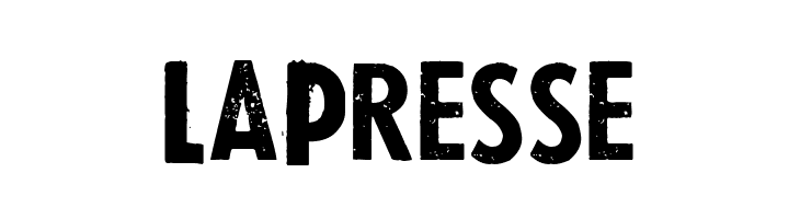 LaPresse  नि: शुल्क फ़ॉन्ट्स डाउनलोड