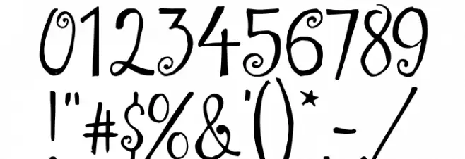 LaProvence Font OTHER CHARS