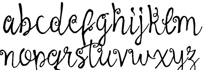 LaProvence Font LOWERCASE