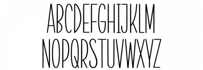 LaQuestro 字体 大写