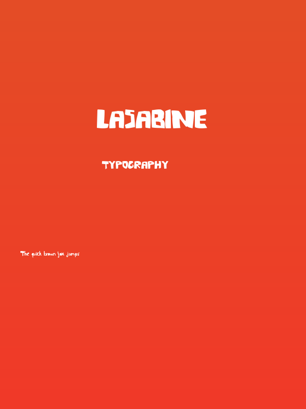 LaSabine Poster