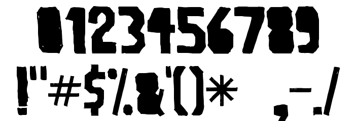 LaSegunda Font OTHER CHARS