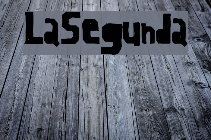 LaSegunda Font examples