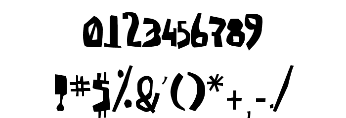 LaSibane Font OTHER CHARS