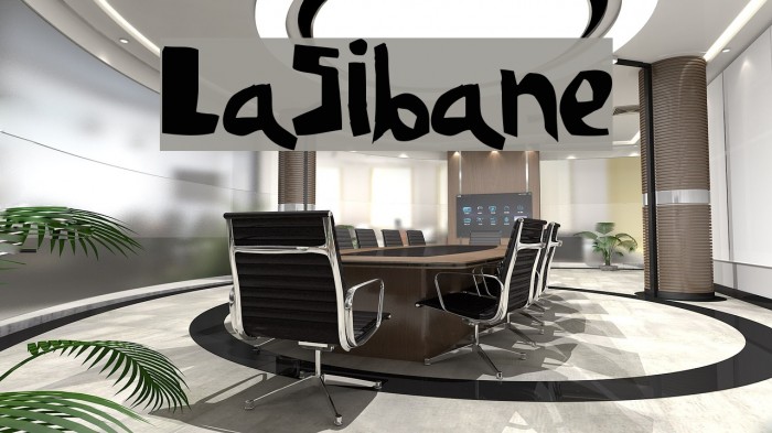 LaSibane Font examples