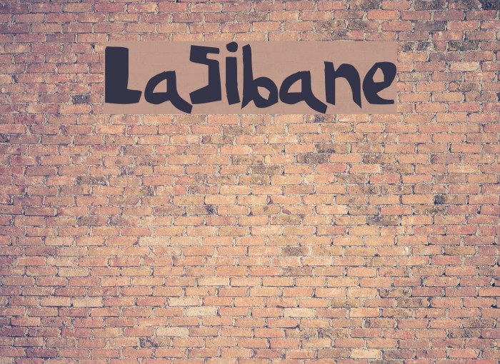 LaSibane Font examples