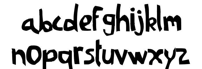 LaSibane Font LOWERCASE
