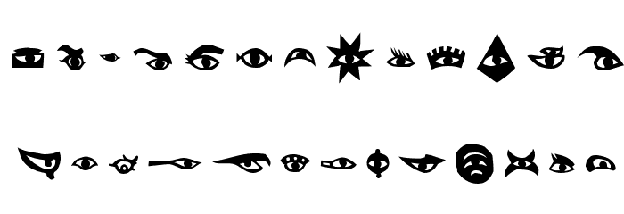 LaStéphanieBlueEyes Font LOWERCASE