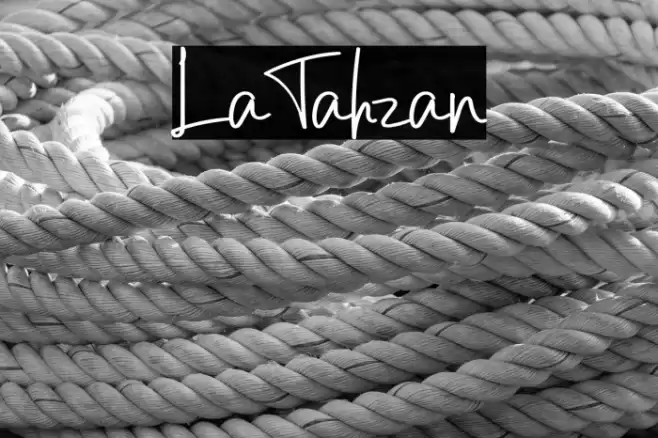 LaTahzan Font examples