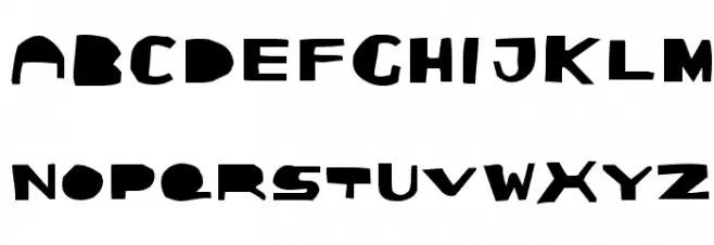 LaTania Schriftart Kleinbuchstaben