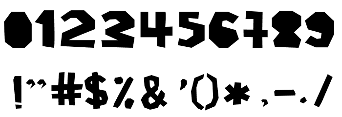 LaTenaz Heavy Font OTHER CHARS