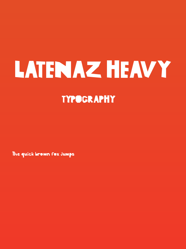 LaTenaz Heavy Poster