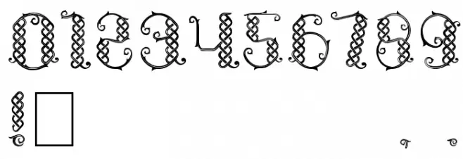 Laapiah Tigo Typeface Font OTHER CHARS