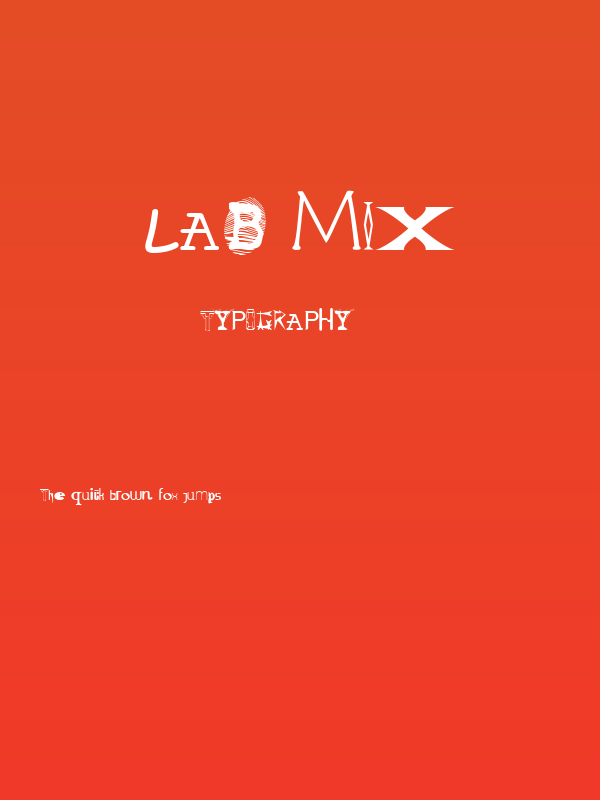 Lab Mix Poster