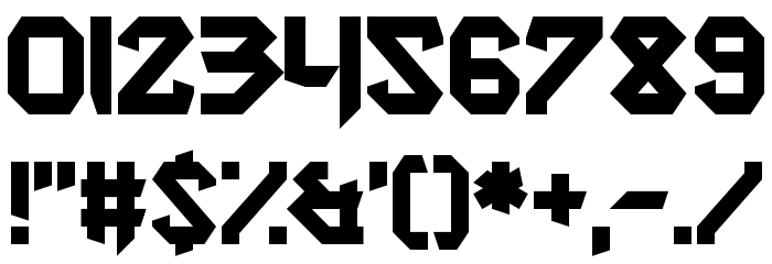 Lab Pulsar Font OTHER CHARS