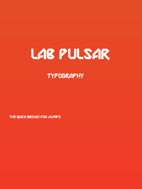Lab Pulsar Poster