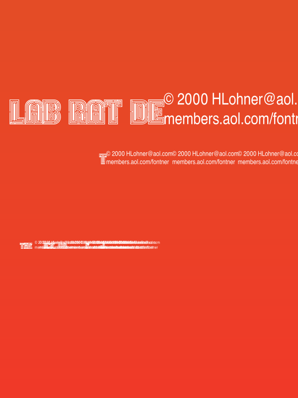 Lab Rat Demo Version Poster