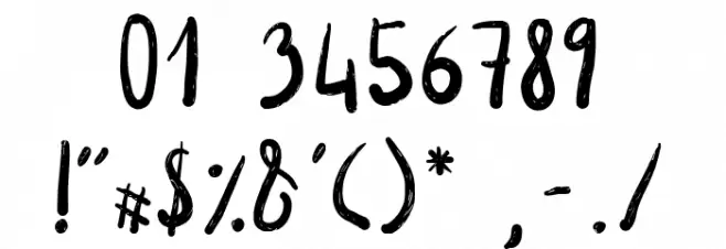 Labai Font OTHER CHARS