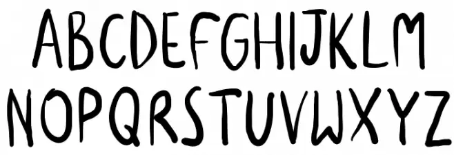 Labai Schriftart Groß