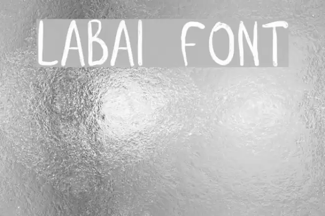 Labai Font examples