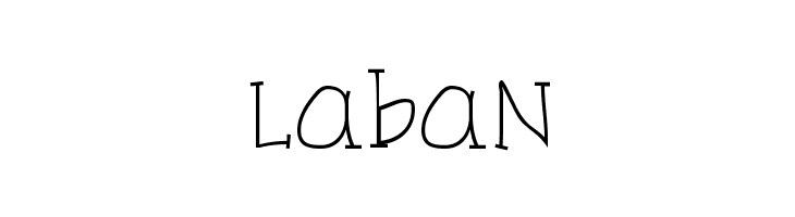 Laban  font caratteri gratis