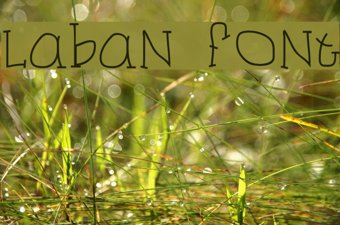 Laban Fonte examples