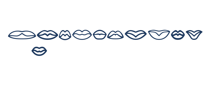 Labbra Regular Other Characters