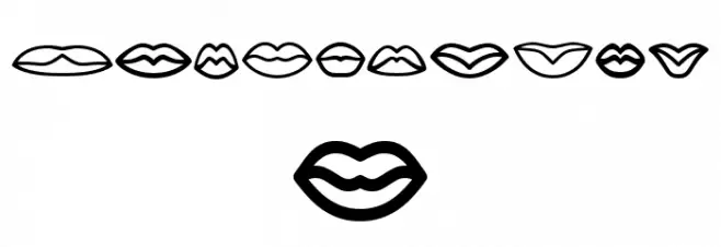 Labbra Regular Font OTHER CHARS