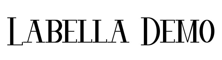Labella Demo  नि: शुल्क फ़ॉन्ट्स डाउनलोड