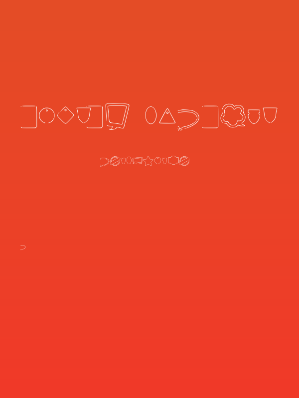 Labels Outline Poster