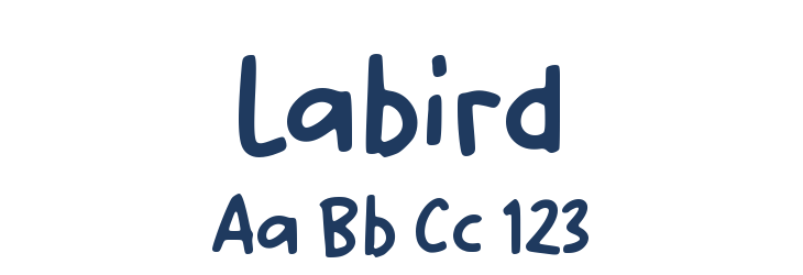 Labird Font Preview