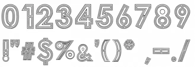 Labirin Font OTHER CHARS