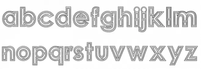 Labirin 字体 小写